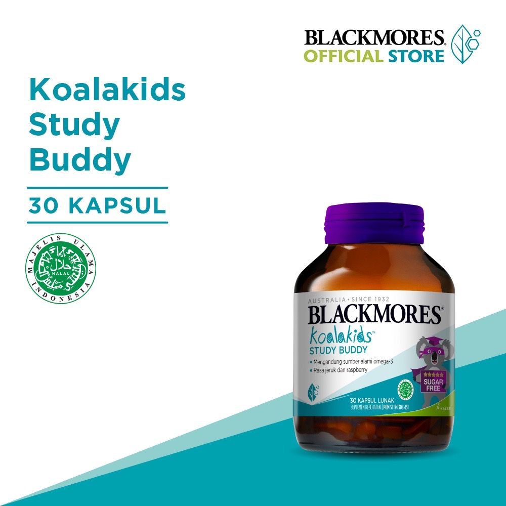 Blackmores koala kids body shield & fruity fishies - multivitamin vitamin a c d d3 e anak - minyak i
