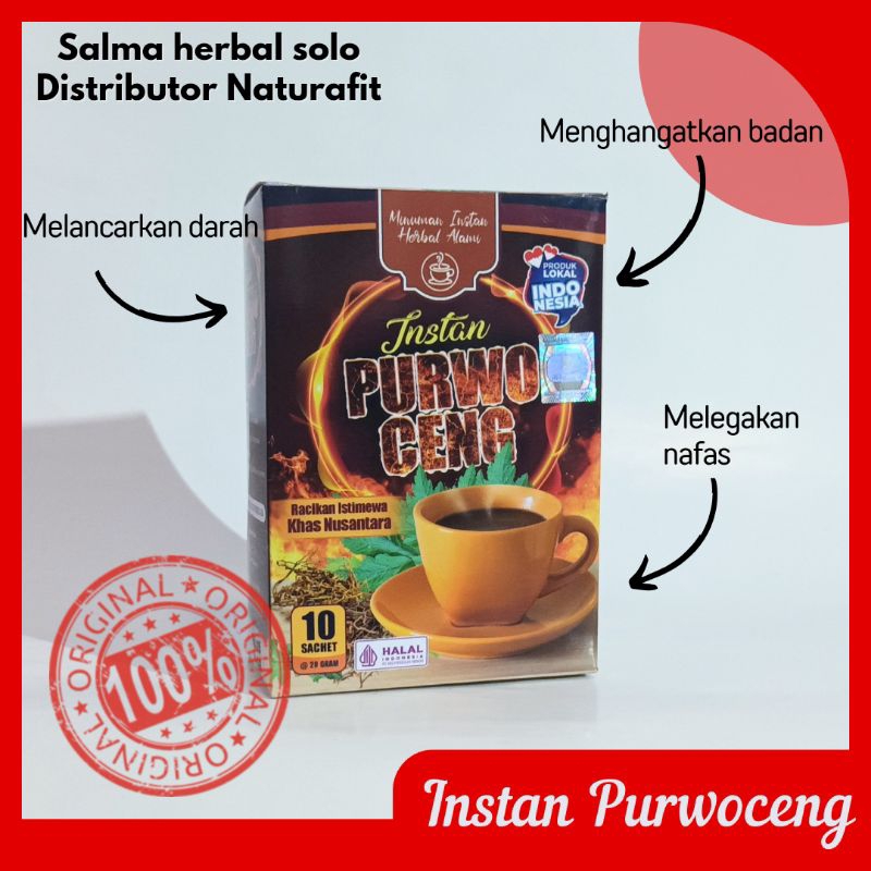 

Salma Herbal - Purwoceng Instant Bubuk Al Ghuroba Box isi 10 sachet