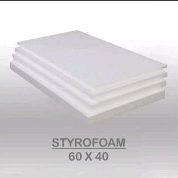 lembaran60x40x 2cm papan styrofoam gabus lembaran/gabus/styrofoam