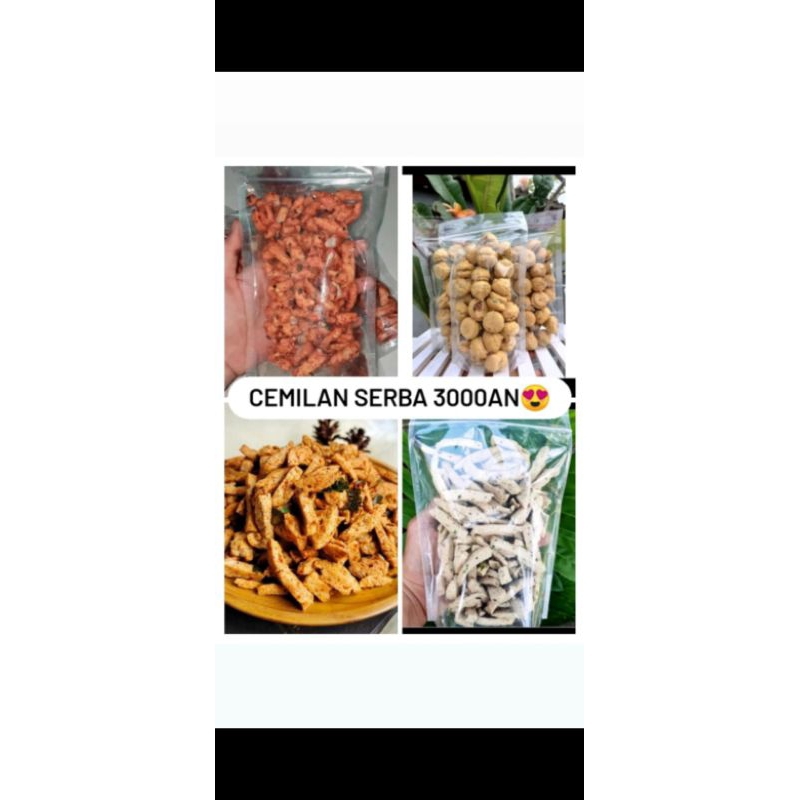 

(MEDAN)cemilan serba 3000an