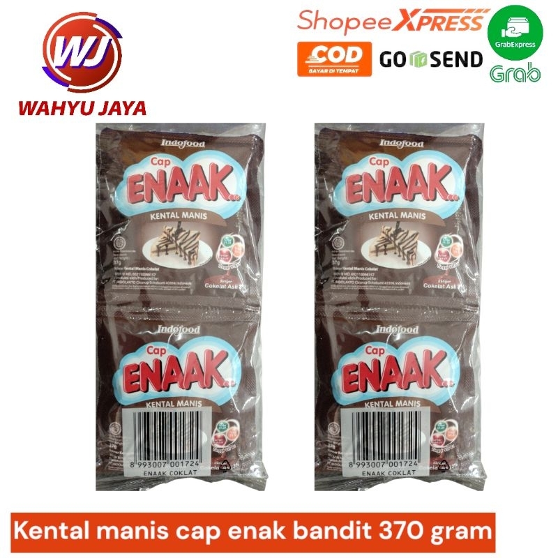

Kental manis cap enak bandit 370 gram