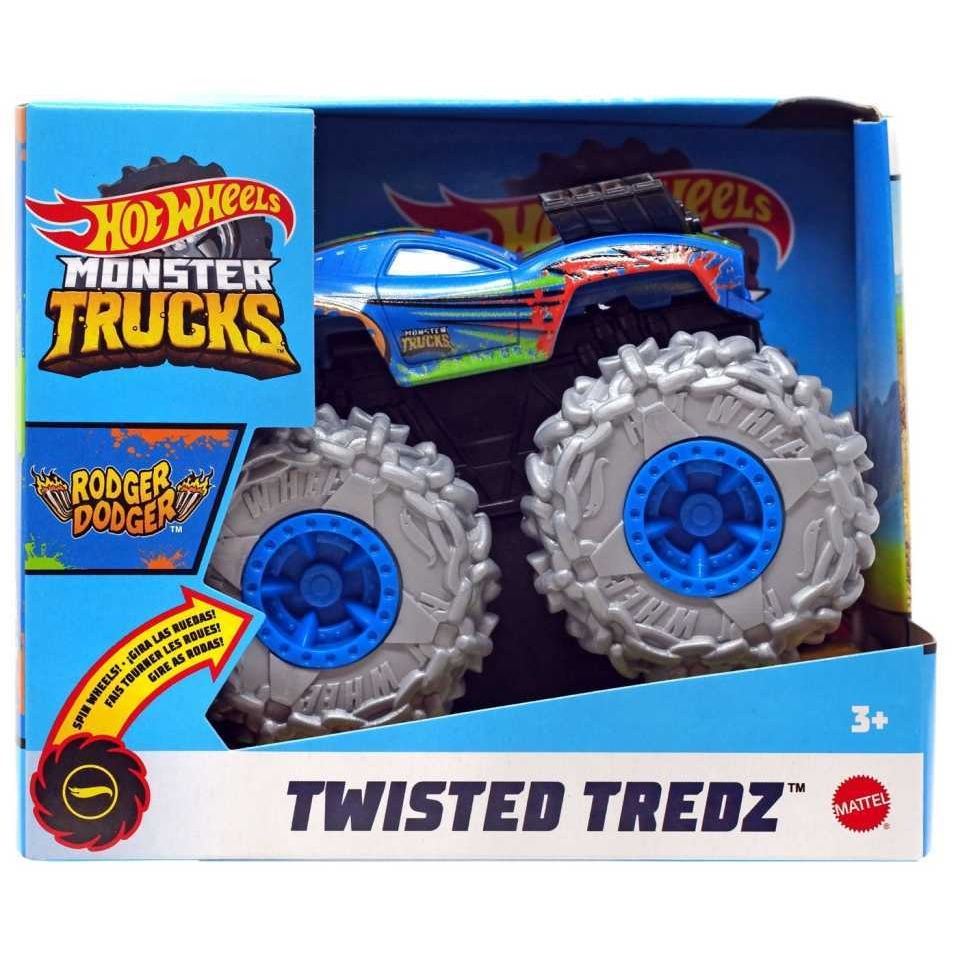 Hotwheels Monster Truck Twisted Tredz Rodger Dodger