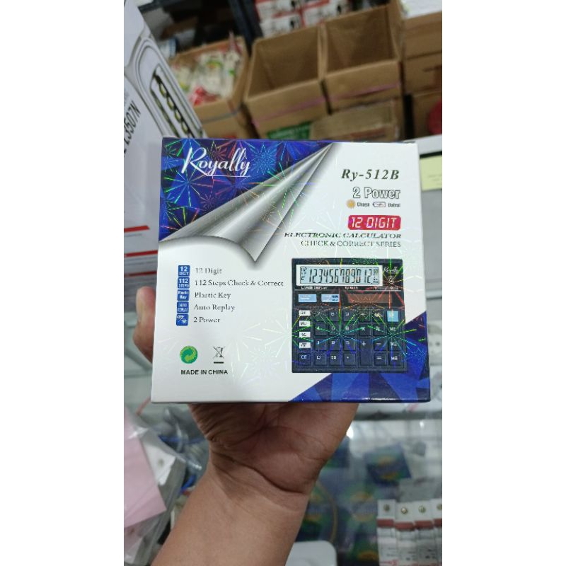 

KALKULATOR ROYALLTY 512B BEST SELLER ORIGINAL