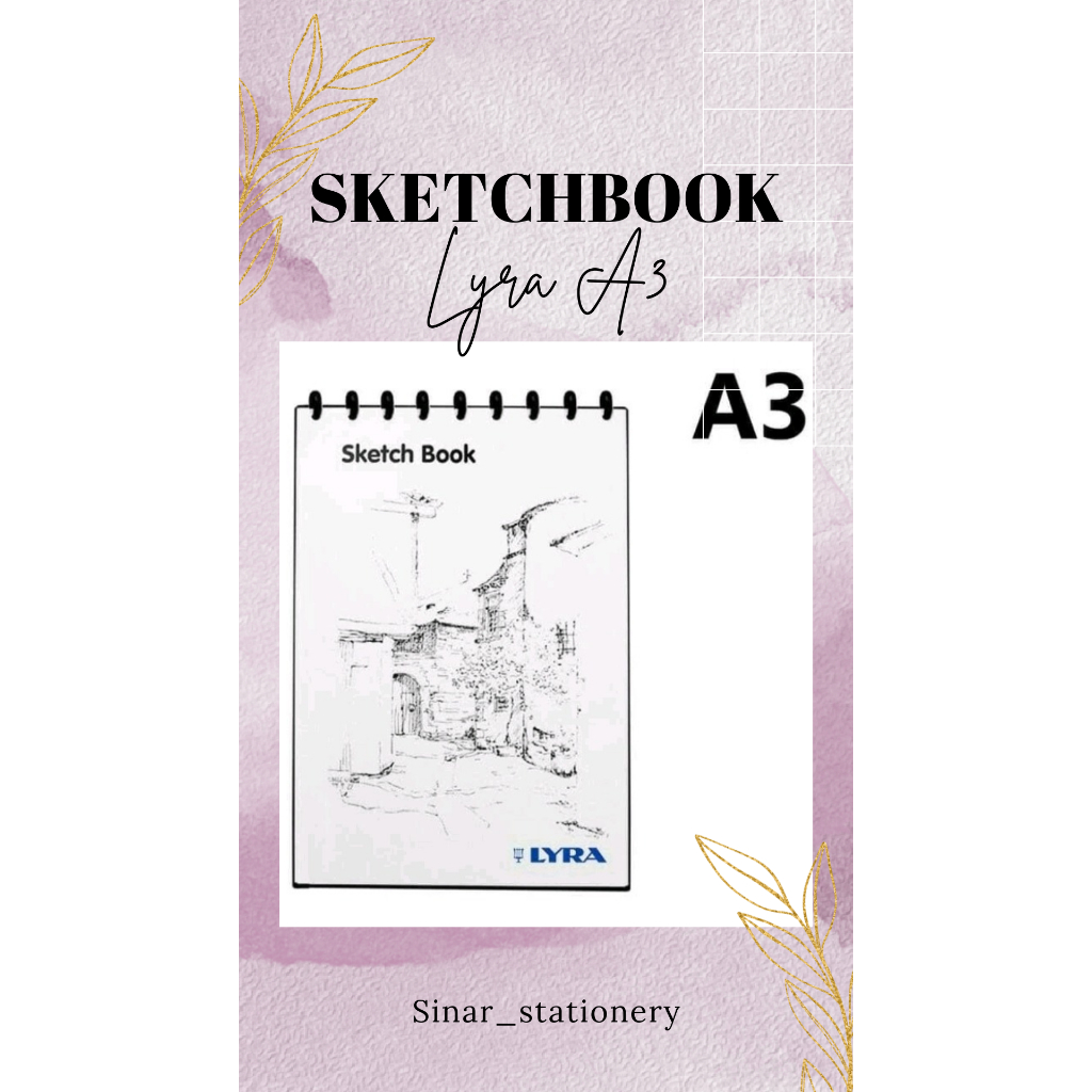 

lyra sketchbook A3 30shet