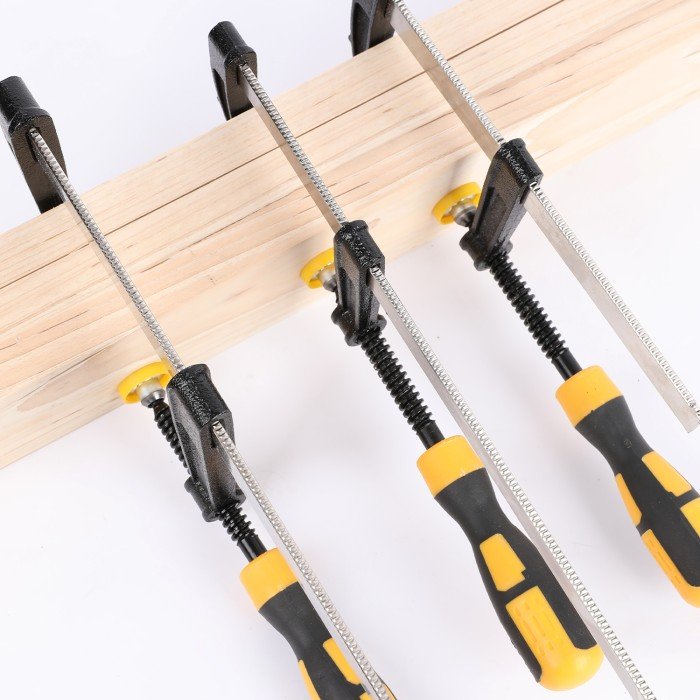 Deli Klem F Clamp Catok Jepit Kayu Ukuran Paling Lengkap