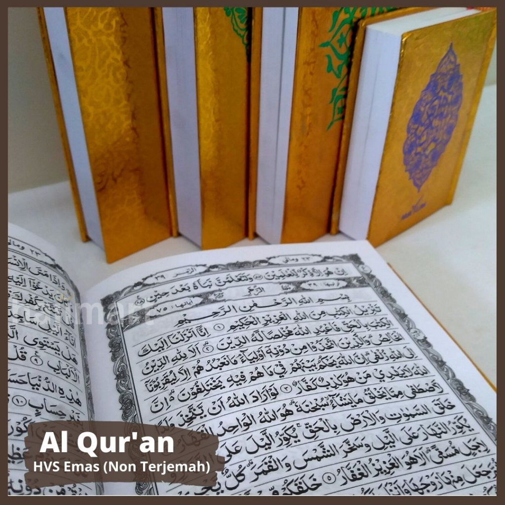 

AL QUR'AN (HVS EMAS) TANGGUNG / AL QUR'AN MA"SUM NON TERJEMAH TANGGUNG