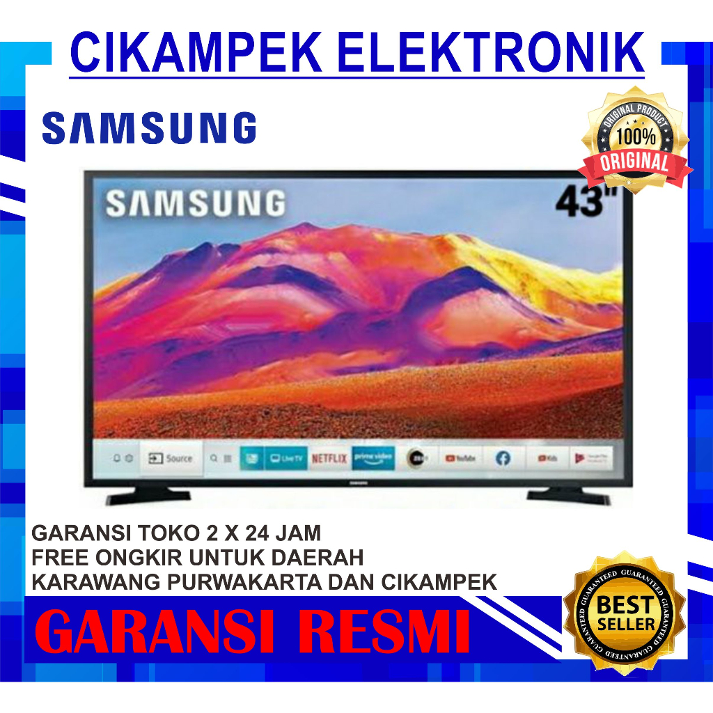 TV LED SAMSUNG 43T6500 SMART TV 43 INCH FULL HD
