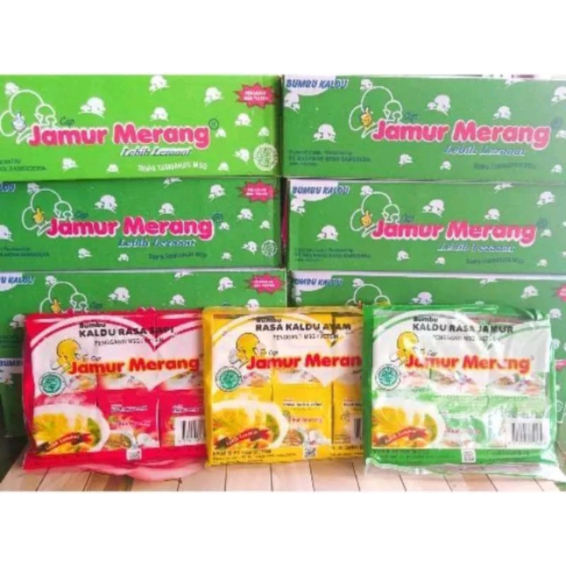 Kaldu Jamur Merang (1 Pak=30 Sachet)