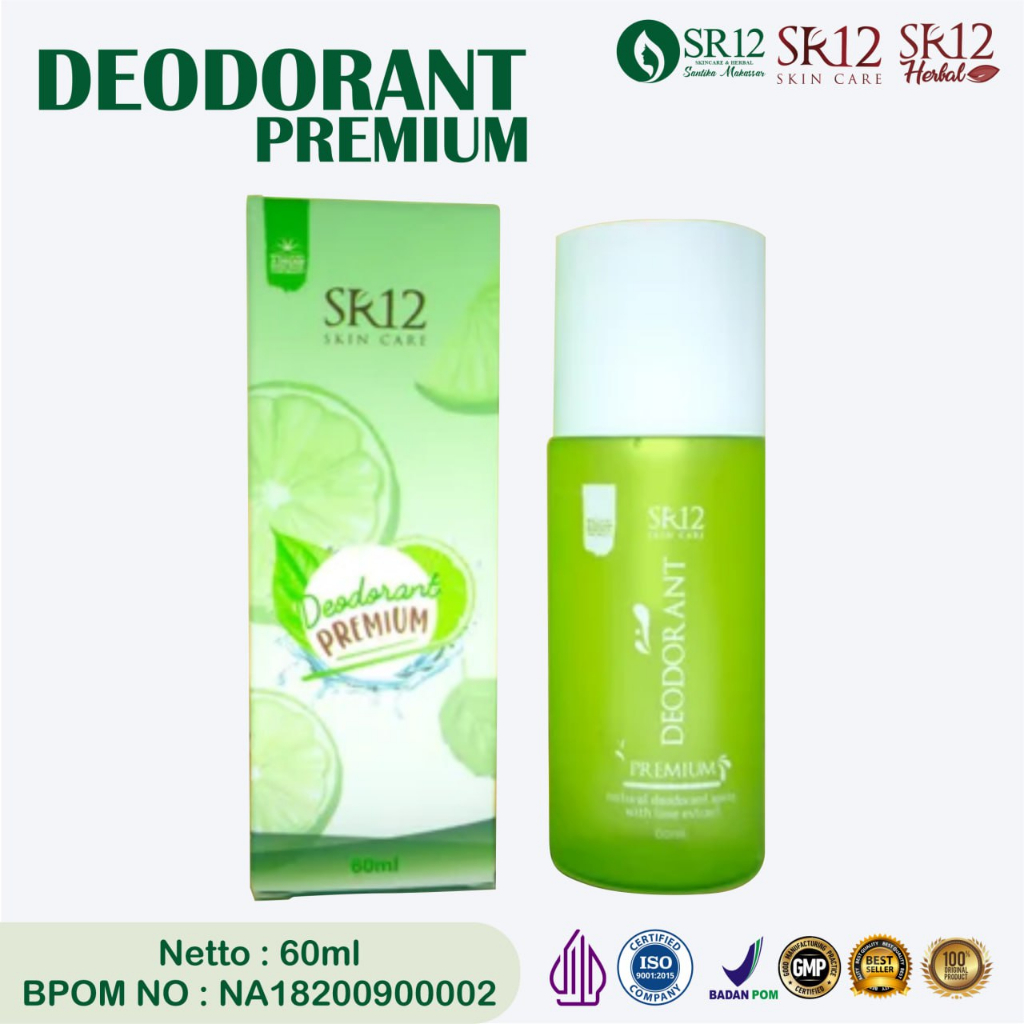 SR12 MAKASSAR, DEODORANT SPRAY PREMIUM SR12