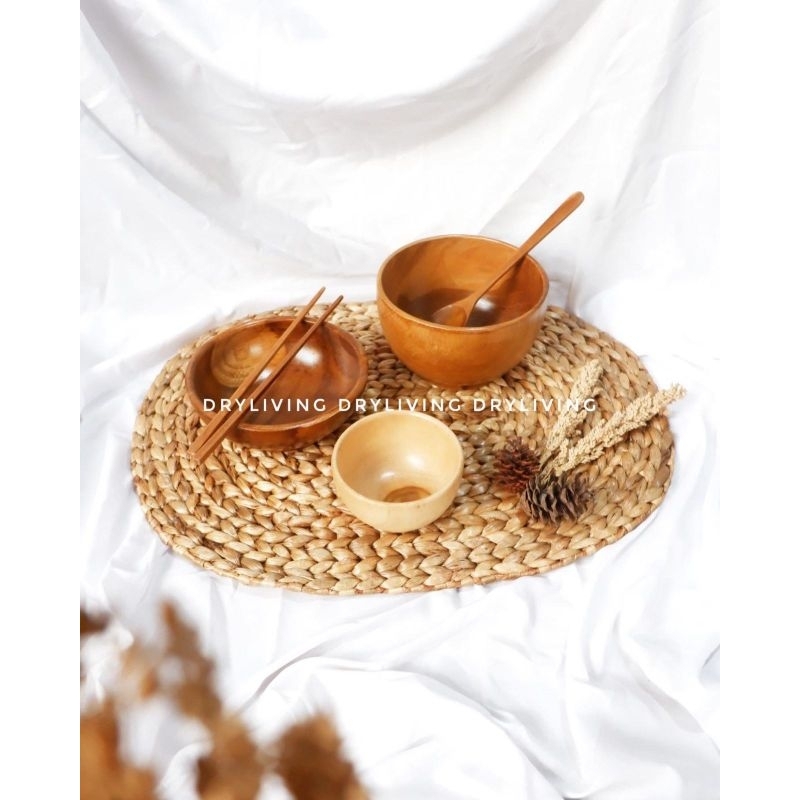 MANGKOK MIE Kayu Jati