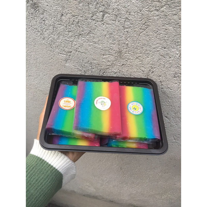 

Es Gabus Pelangi - Free Susu Coklat & Meses Pelangi