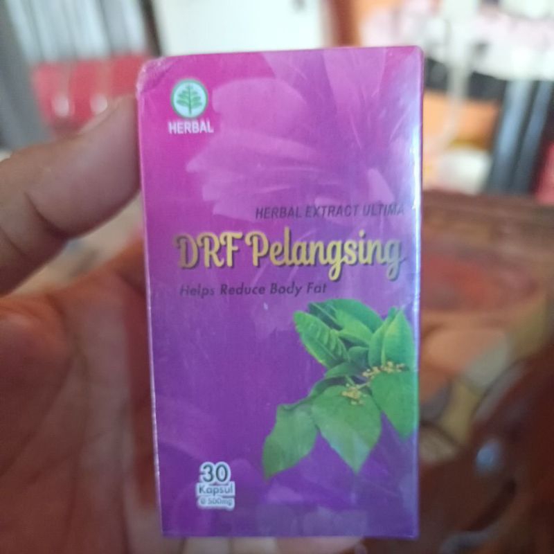 pil herbal drf pelangsing aman dan sehat
