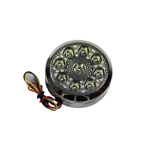 Lampu Ruangan Bulat KCL TR-3062 A /  DJ 3 Light, Lampu Interior Mobil, Lampu Ruangan Mobil Universal