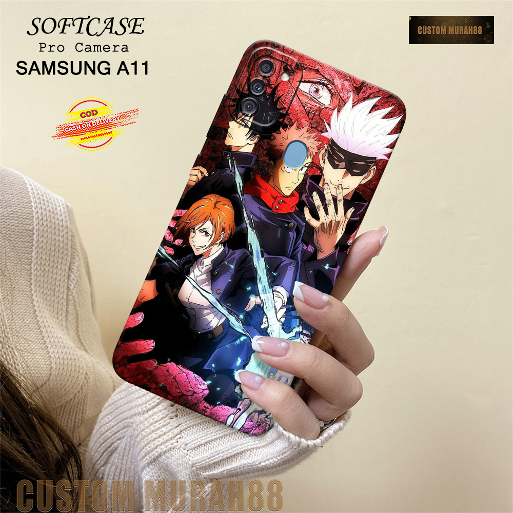 Case Samsung A11 Terbaru - Fashion Case ANIME - Casing Hp Samsung A11- Softcase Pro Camera Samsung A