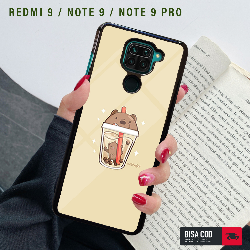 Case REDMI 9 / NOTE 9 / NOTE 9 PRO Hardcase 2D Glossy Premium Case Boba Casing Redmi Case Murah Case
