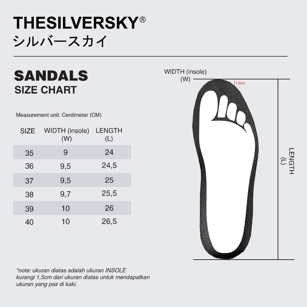 Thesilversky Montana Classic Sandal Strap Premium