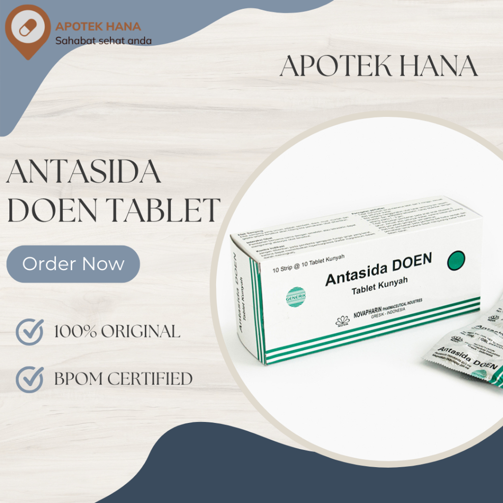 Antasida DOEN Tablet (Obat Maag)