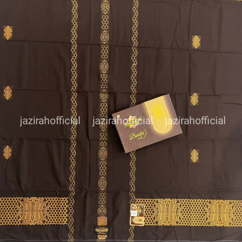 Sarung Wadimor Jacquard Bordir - Bisa Seragam