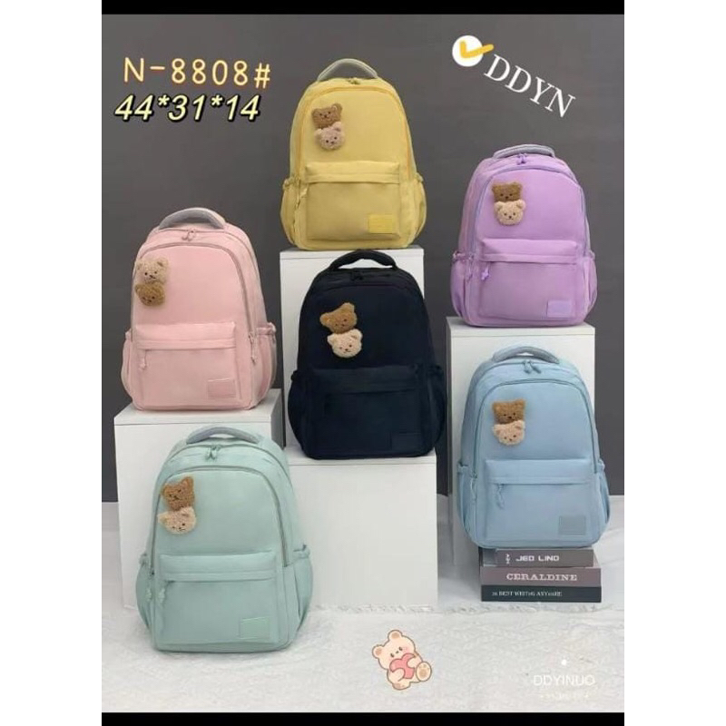 Chibao Factory - Tas Ransel t’ faustine Laptop Backpack Korea Import Wanita