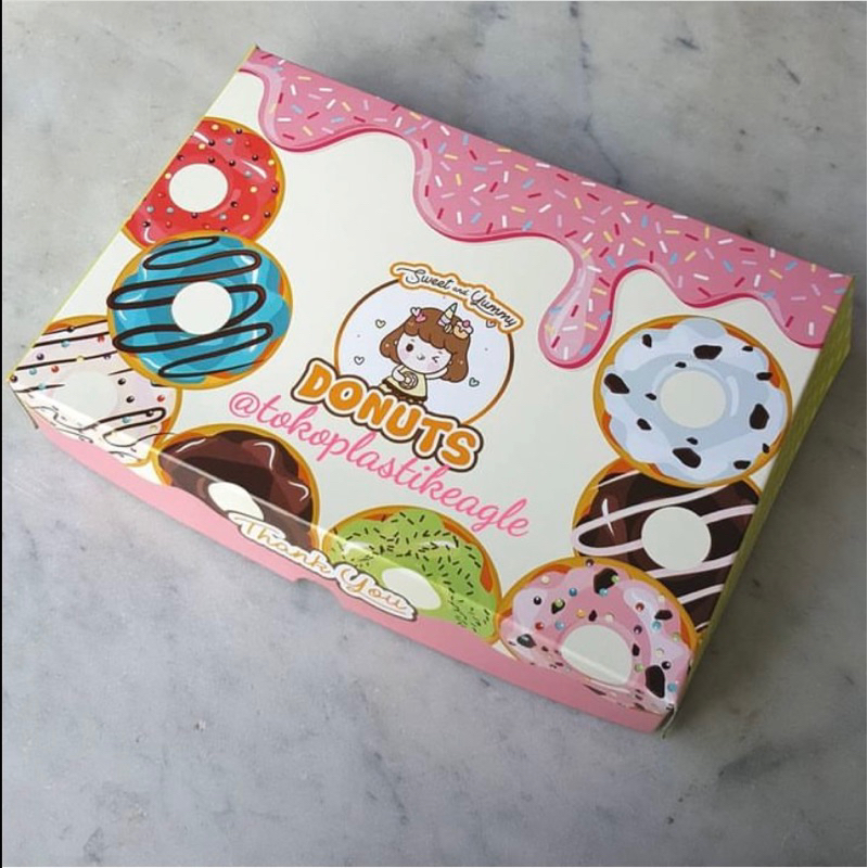 

[isi 10pcs] Dus Donat Isi 6 Motif Yummy