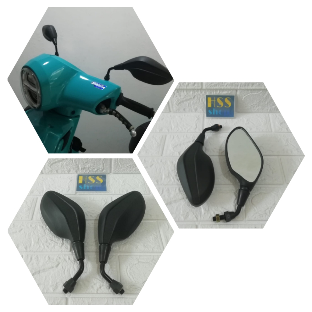 Spion Click Sedang = Fazzio, Mio M3, Aerox 155, Lexi 125, Nmax 155, Jupiter Z, Vega R, F1ZR, Rx King