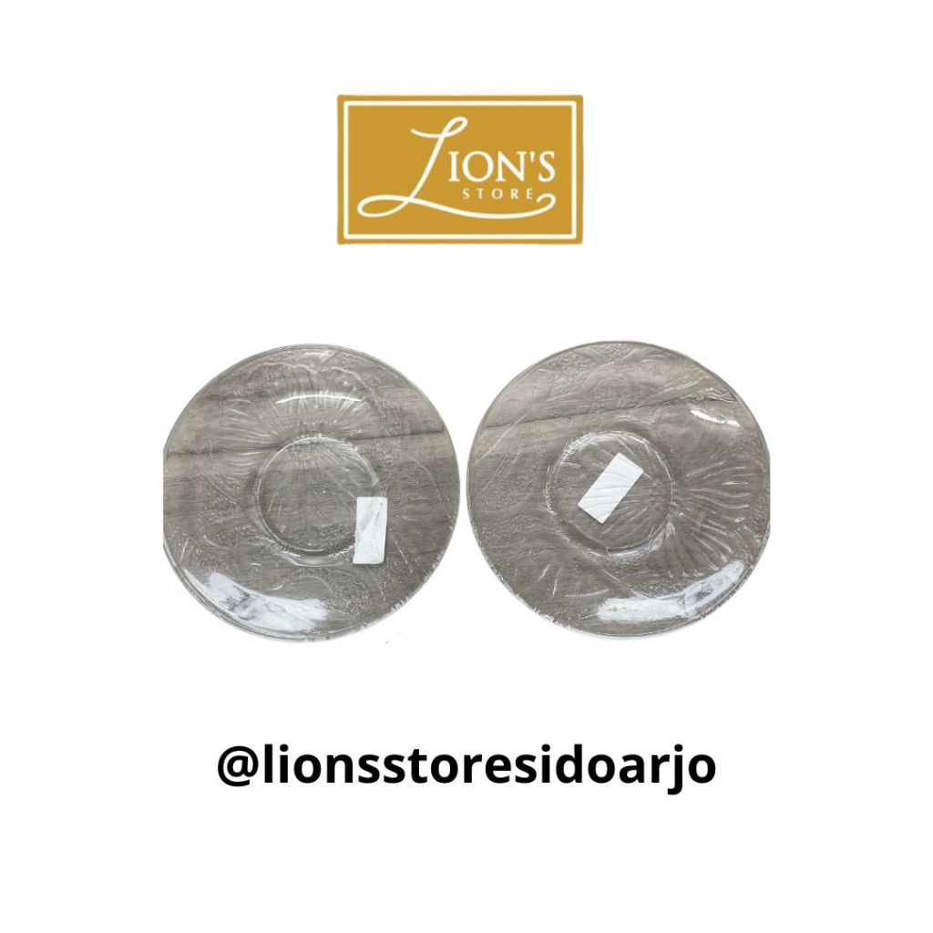 Lepek Kaca Gelas Motif Bunga