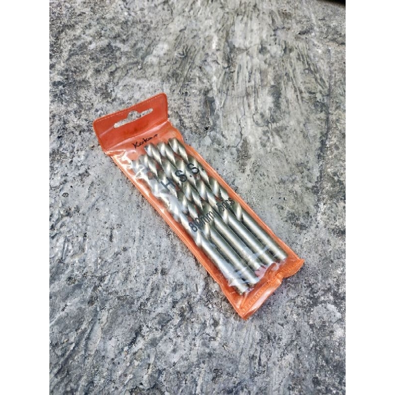 mata bor besi 8 mm - mata bor hss - mata bor - matabor 8mm