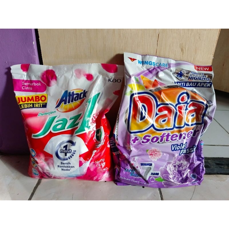 Sabun detergen Daia & jazz1