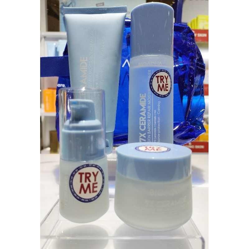 Sym White 377 / 7x Ceramide skincare set BIOAQUA free Pouch