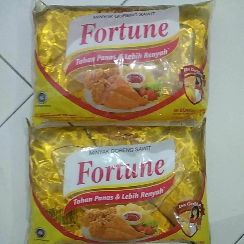 

Minyak Fortune kemasan bantal