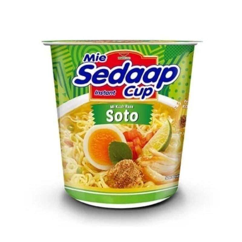 

SEDAAP MIE CUP SOTO 72G