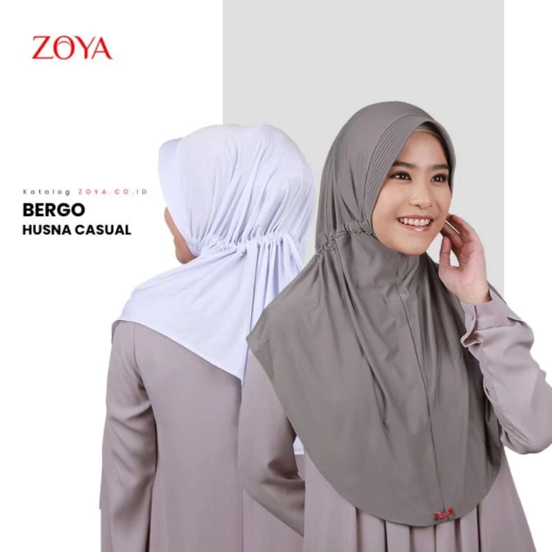 BERGO HUSNA CASUAL ZOYA / BERGO SERUT ZOYA