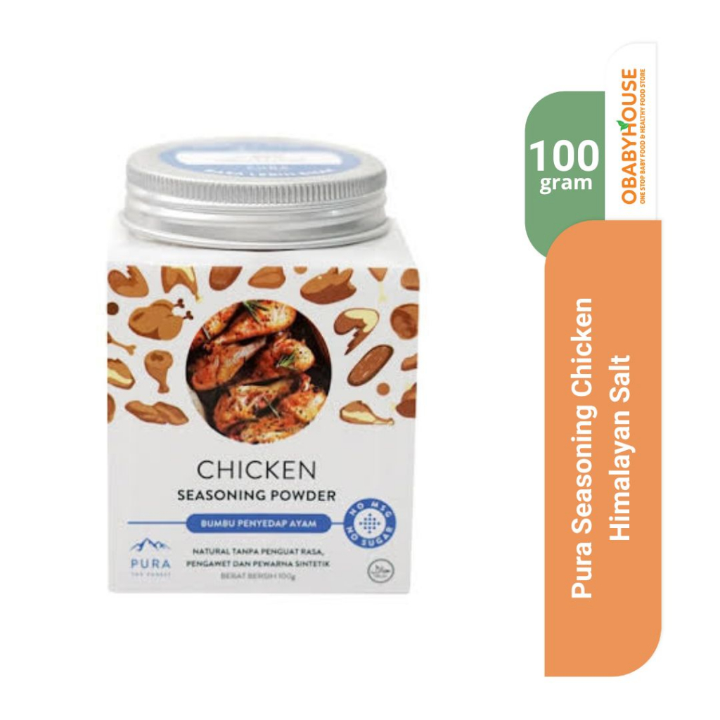 

Pura Seasoning Chicken Himalayan Salt 100 gram