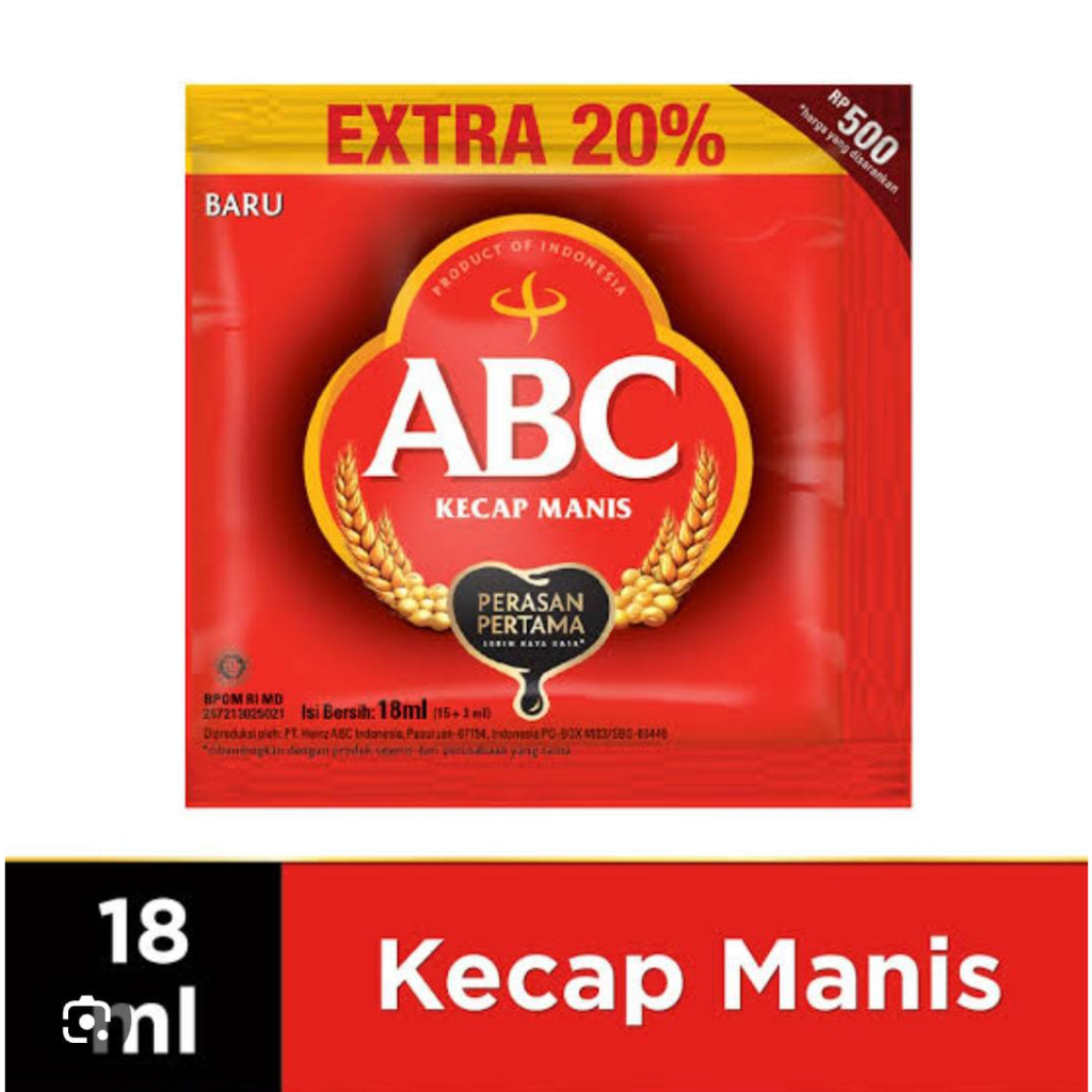 

ABC KECAP SACHET 1 RENTENG ISI 12PCS