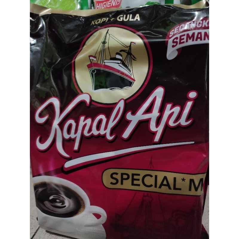 

Kapal api isi 20 sachet @23gr