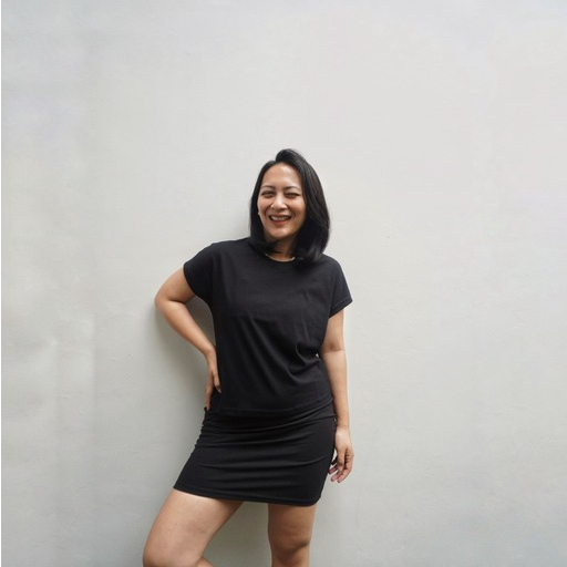 Baju Kaos Korea Wanita Dewasa Yukensi Bahan Cotton