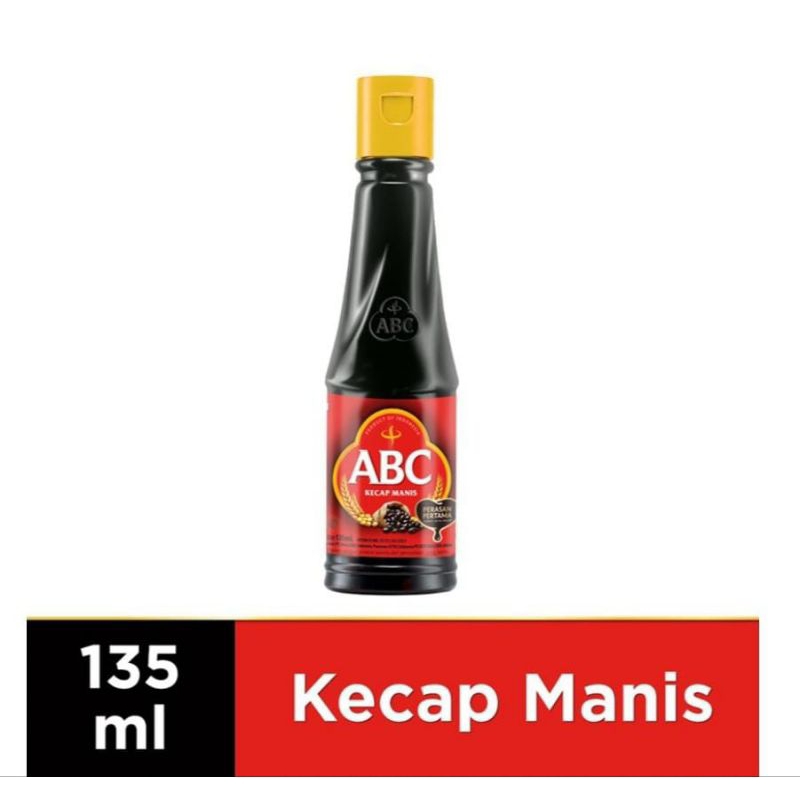 

ABC kecap manis kemasan botol 135 ml