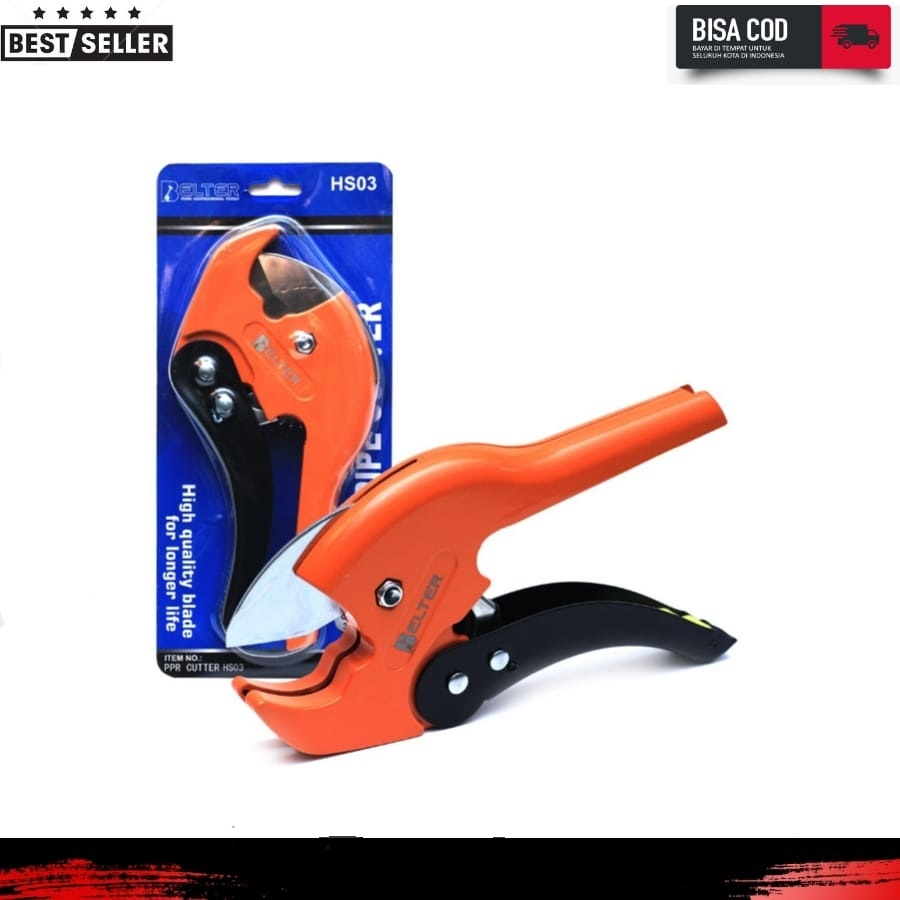 

PVC Pipe Cutter 42mm - Gunting Paralon Gunting Pipa PVC Pipe Cutter 42mm Gunting Paralon CAMEL TANG POTONG PIPA PVC PARALON - Alat Gunting Pipa pvc 42ml
