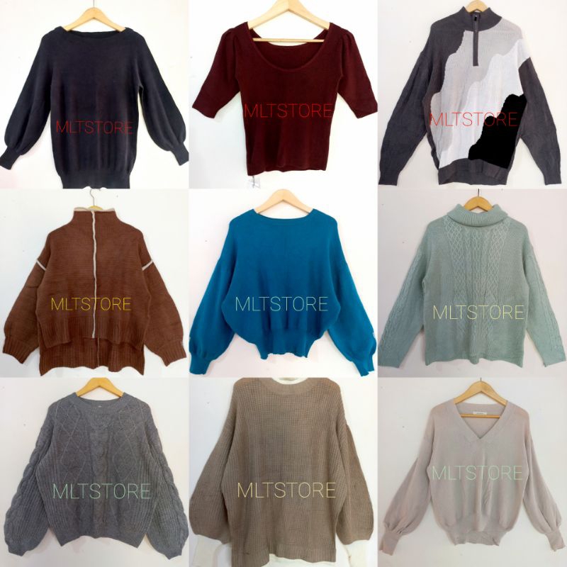 RAJUT SWEATER-CARDIGAN 1