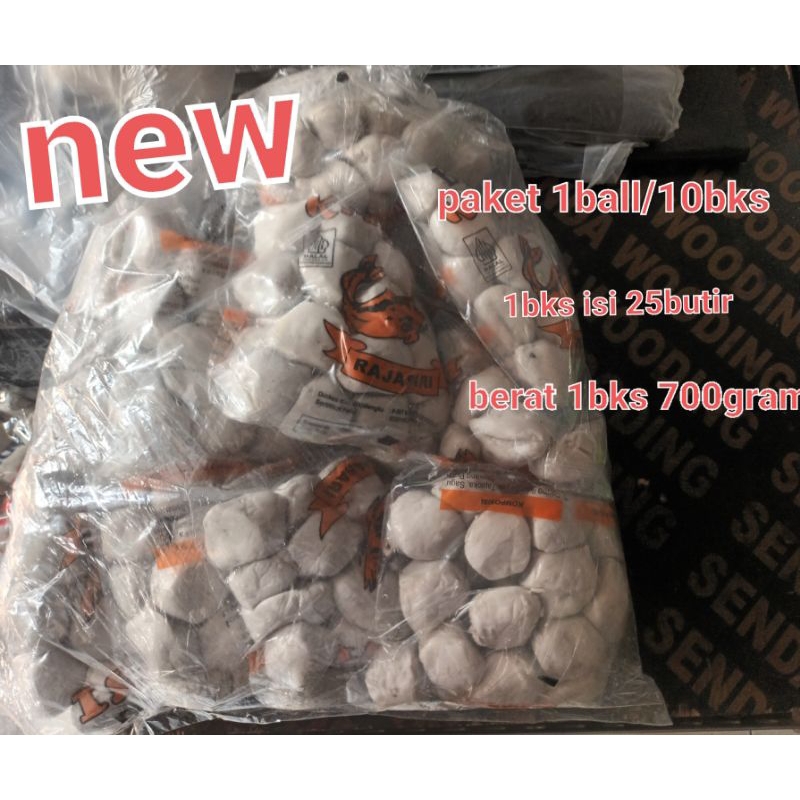 

paket 1ball/10bks baso goreng kataji mentah