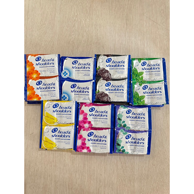 30 Sachet shampoo head & shoulders