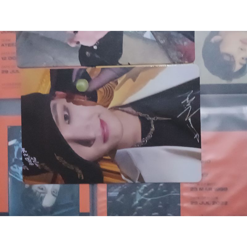 PC PHOTOCARD MINGI ATEEZ THE WITNESS