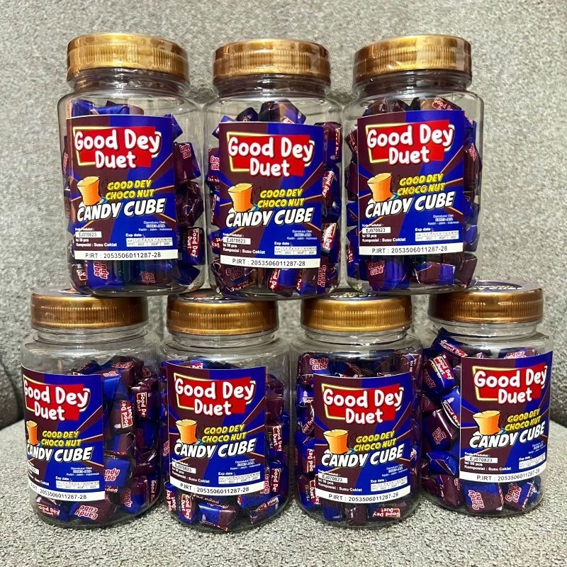 

GOOD DEY CHOCONUT CANDY CUBE ISI 60 PCS