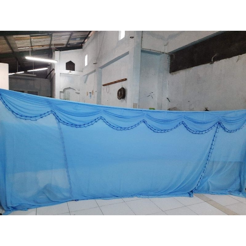 kelambu polos ukuran 300x200 cm jumbo berkualitas kelambu