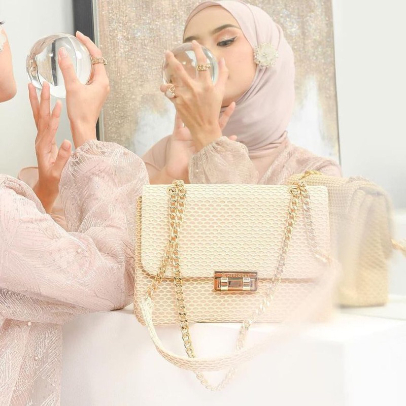 Stella luna bag (nude)- heylocal.id