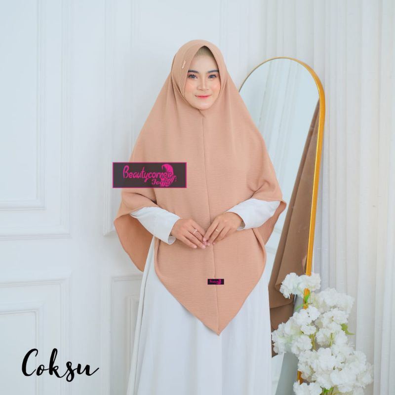 Kerudung instan Crinkle Airflow/khimar crinkle airflow XXL/jilbab crinkle premium