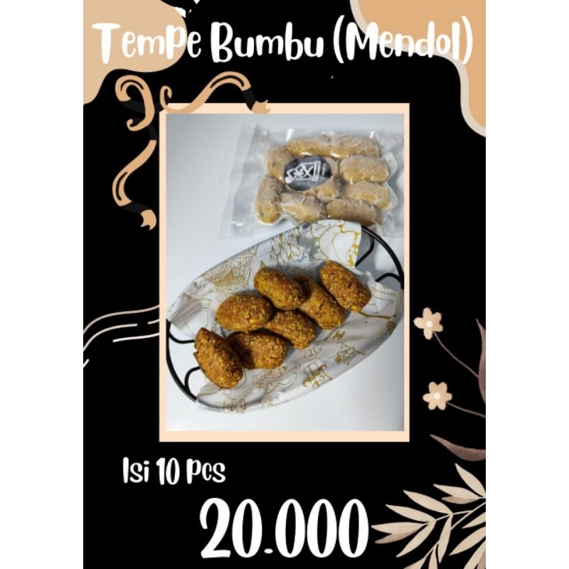 

Tempe Bumbu - Mendol