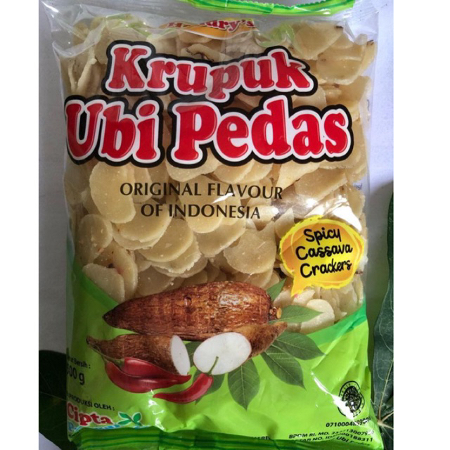 

Kerupuk Ubi Pedas Hendry’s 500 gram