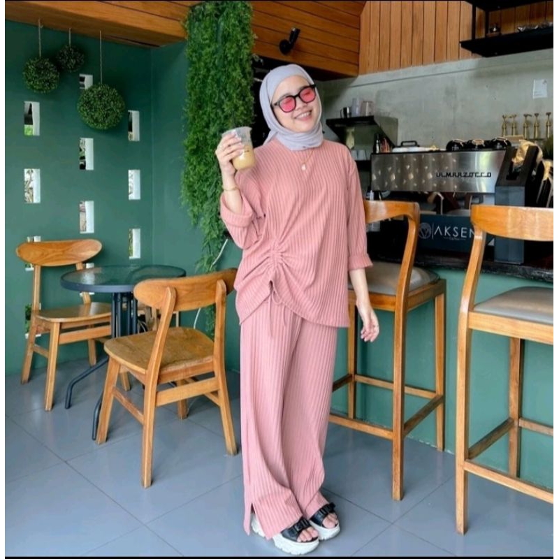 ZIVA ONE SET HORNET KNIT [KODE B]
