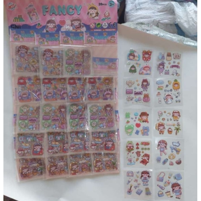 

SATASHA.ID STIKER FANCY MOMO ISI 200PCS